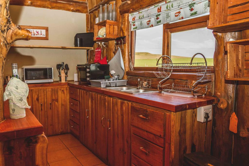 A Log Home At Buffalo Creek Buffeljagsrivier Экстерьер фото